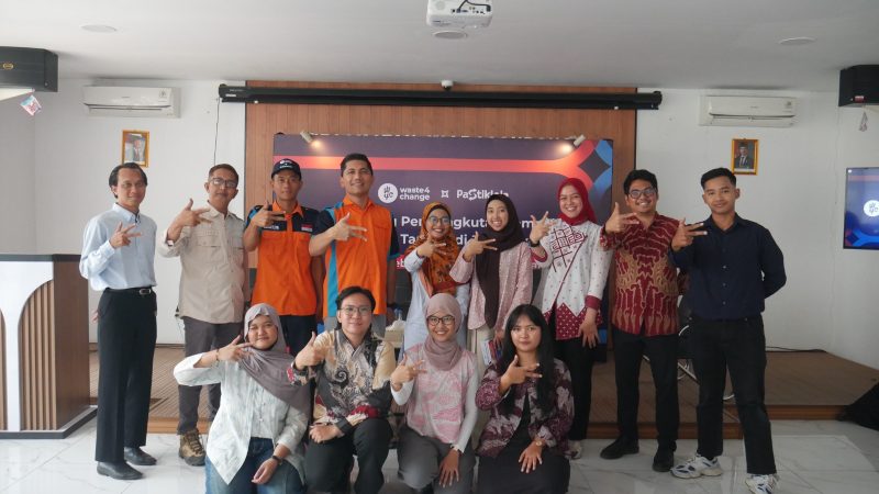GIFS meluncurkan pengelolaan sampah rumah tangga berbasis digital PastiKlola di wilayah Bandung Raya. PJ/Dok