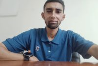Meski tak punya hak suara, Khaled Mufleh alias Arab berharap Gianto Hartono terpilih sebagai Ketum KONI Jabar. PJ/Joel