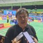 Ketua Harian Pengprov PBSI Jawa Barat Gianto Hartono, SE saat memberi keterangan kepada wartawan terkait event HYDROPLUS Sirnas A 2026. PJ/Dok