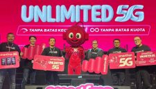 XLSMART menghadirkan Jaringan 5G SMARFREN di Palembang. PJ/Dok