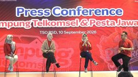 Lounching Pesta Jawara dan Kampung Telkomsel di TSO BSD. PJ/Dok