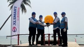 PT XLSMART Telecom Sejahtera Tbk (XLSMART) memperkuat infrastruktur digital Indonesia melalui pembangunan CANDLE Cable System, sistem komunikasi kabel laut (SKKL) sepanjang sekitar 8.000 kilometer. PJ/Dok