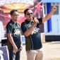 Ketua Umum Rugby Jawa Barat H. Aceng saat memantau persiapan Kabupaten Sumedang selaku tuan rumah Cabor Rugby di Porprov XV tahun 2026.