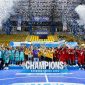 Para pemenang piala by.U Bandung Series berpose bersama. PJ/Dok