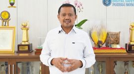 Bupati Sumedang Dony Ahmad Munir saat mengikuti BDSF 2026 secara daring. PJ/Dok