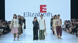 Brand fashion terkemuka Elizabeth, memperkenalkan desain terbarunya di Jakarta Fashion Week (JFW) 2027. PJ/Dok