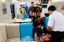 Seorang wanita bernama Novianti melahirkan di KA Sangkuriang dengan selamat. PJ/Dok